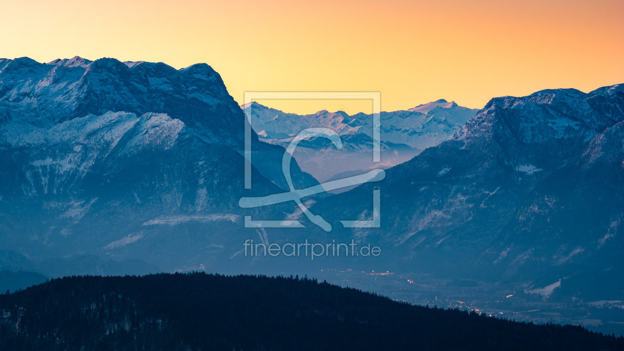 Bild-Nr.: 12705347 Wintermorgen in den Alpen erstellt von Martin Wasilewski