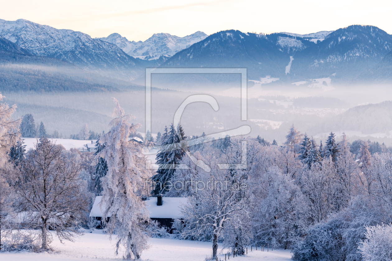 Bild-Nr.: 12709642 Chiemgauer Winterlandschaft erstellt von P-BFoto