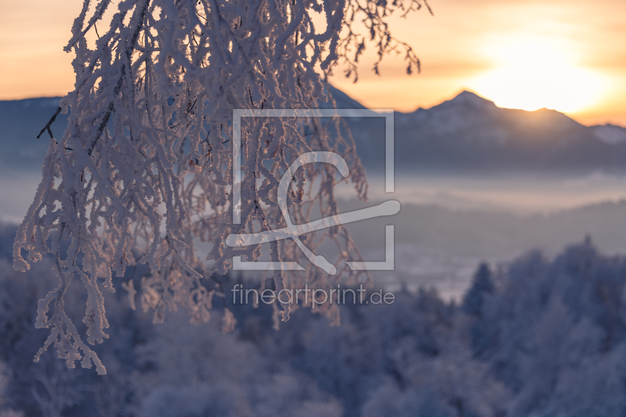 Bild-Nr.: 12709643 Winterlicher Sonnenuntergang erstellt von P-BFoto