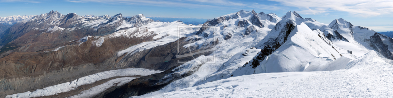 Bild-Nr.: 12724720 Monte Rosa Panorama erstellt von Gerhard Albicker