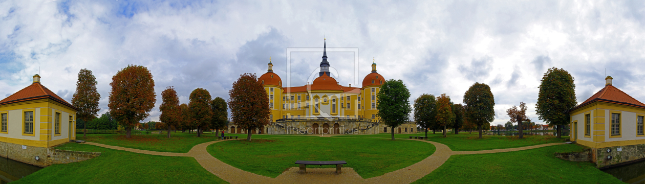 Bild-Nr.: 12724734 Schloss Moritzburg Panorama erstellt von Gerhard Albicker