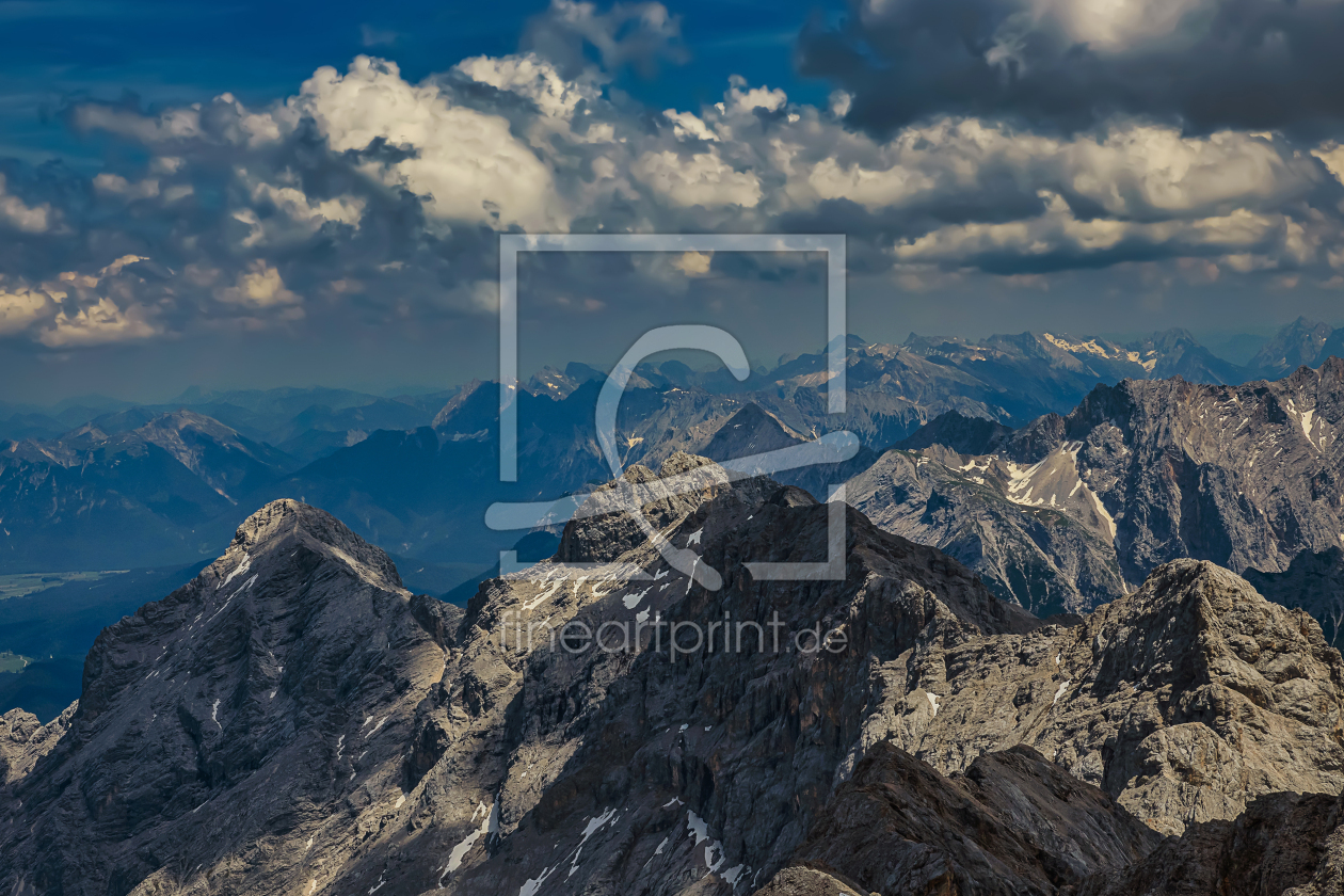 Bild-Nr.: 12725032 Zugspitze - Panorama auf die Alpen erstellt von uh-Photography