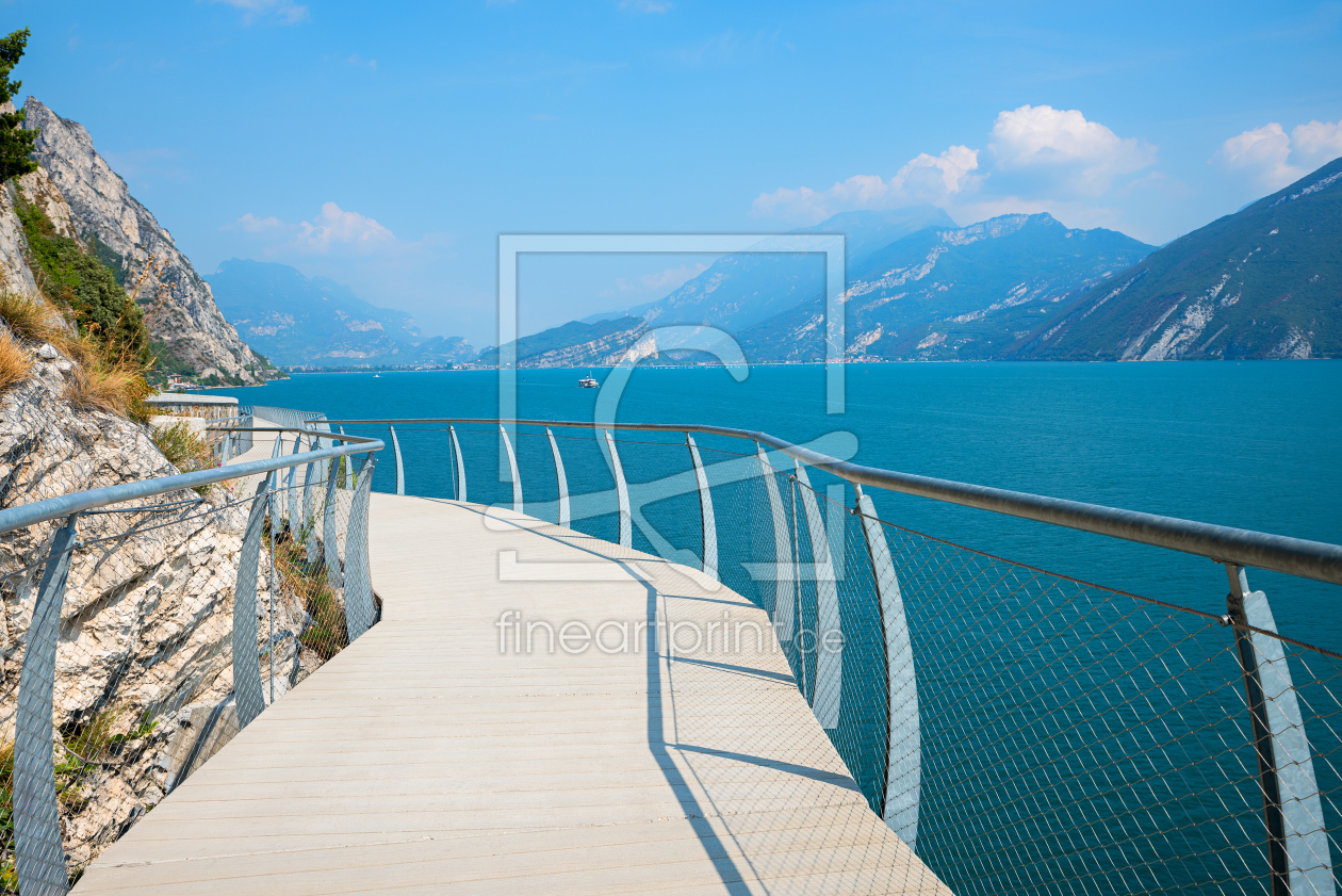 Bild-Nr.: 12725764 Radweg am Gardasee erstellt von SusaZoom