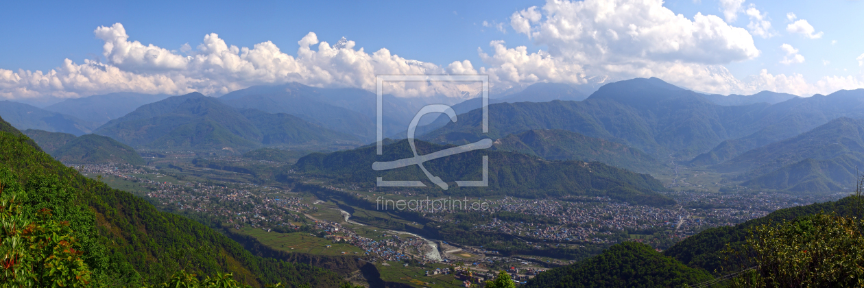 Bild-Nr.: 12732039 Pokhara Panorama erstellt von Gerhard Albicker