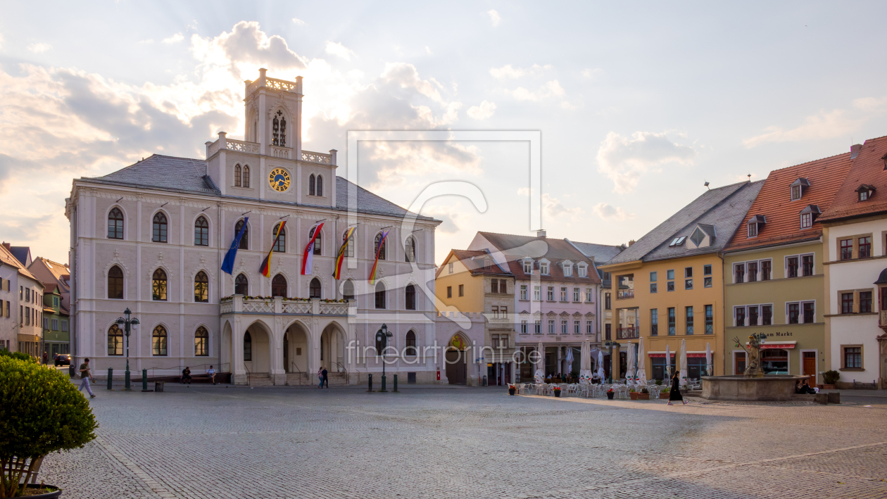 Bild-Nr.: 12735324 Weimar Rathaus am Marktplatz erstellt von Sandra Höfer