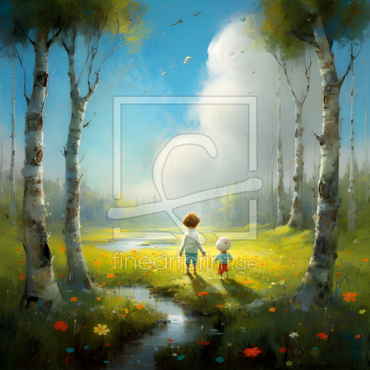 Bild-Nr.: 12736114 Kunst für Kinder erstellt von Heike  Hultsch