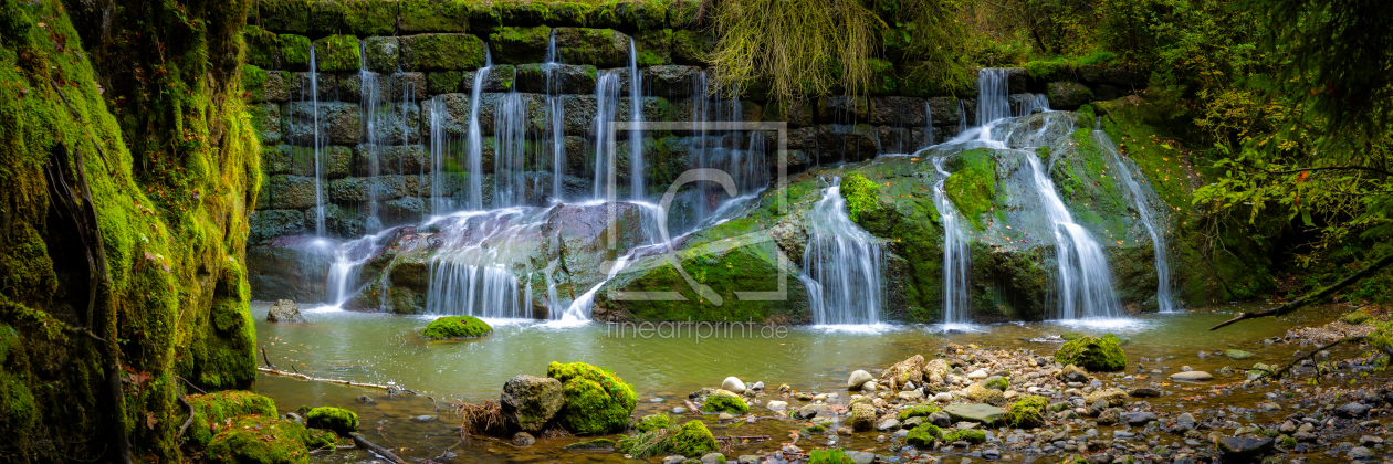 Bild-Nr.: 12765167 Geratser Wasserfall - Panorama erstellt von Martin Wasilewski