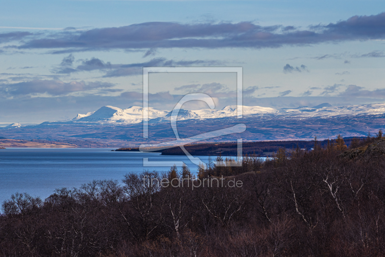 Bild-Nr.: 12768160 Blick Ã¼ber den See Lagarfljot auf Island erstellt von Rico KÃ¶dder