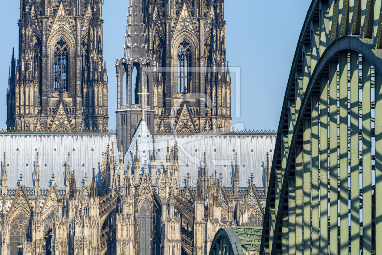 Bild-Nr.: 12769145 Dom und Hohenzollernbrücke erstellt von Walter G. Allgöwer