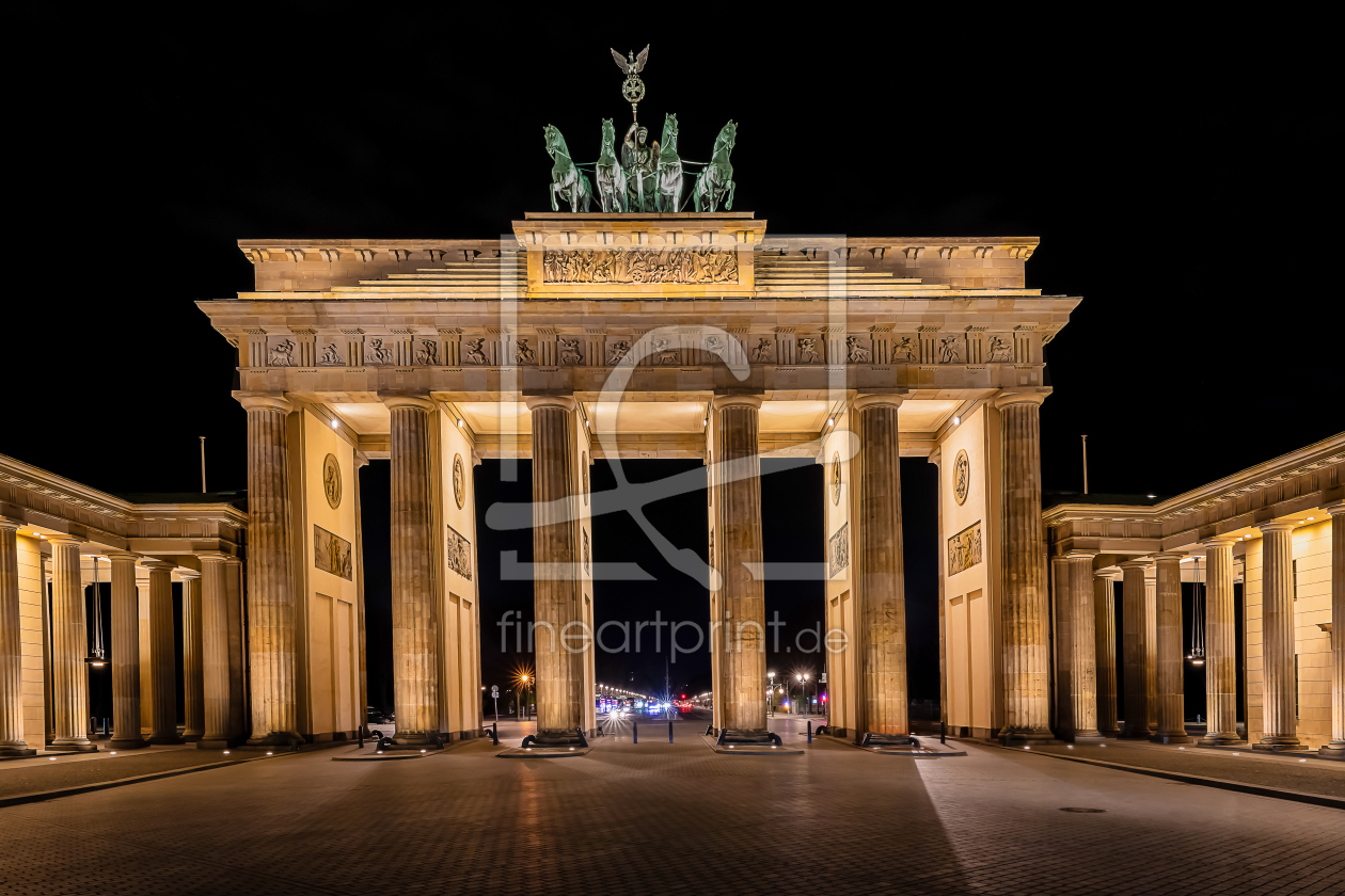 Bild-Nr.: 12769736 Brandenburger Tor Berlin - Nachtfoto erstellt von uh-Photography