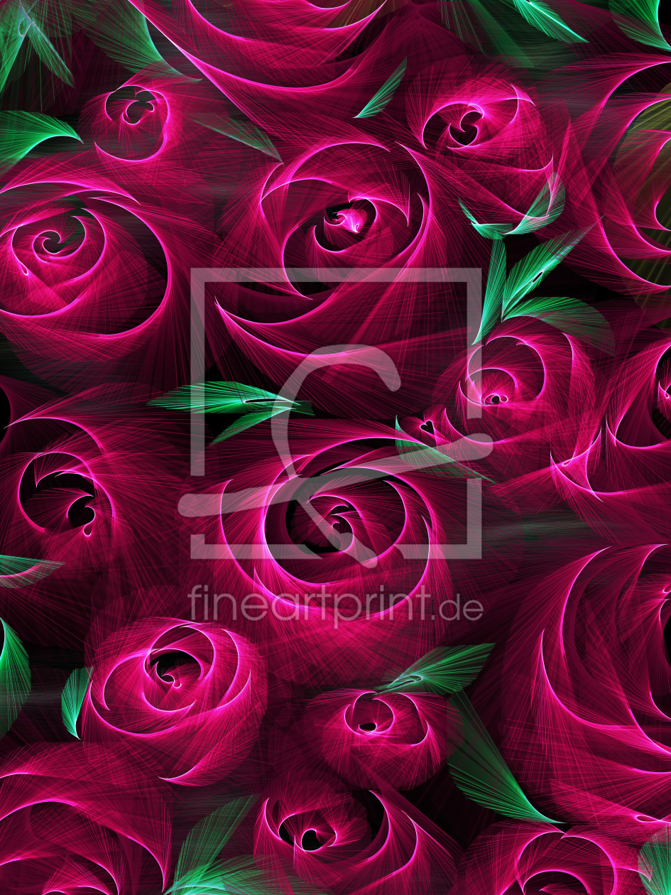 Bild-Nr.: 12794377 Romantik roter Rosenstrauß erstellt von Heidemarie Sattler