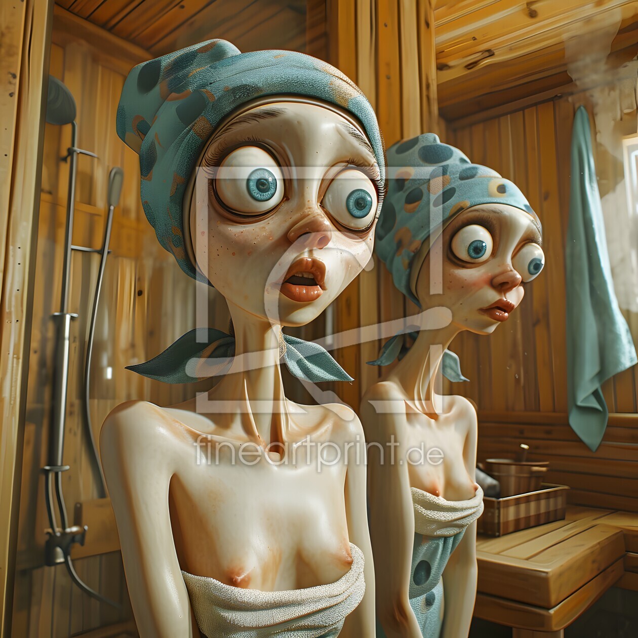 Bild-Nr.: 12794527 Frauen in der Sauna erstellt von Heike  Hultsch