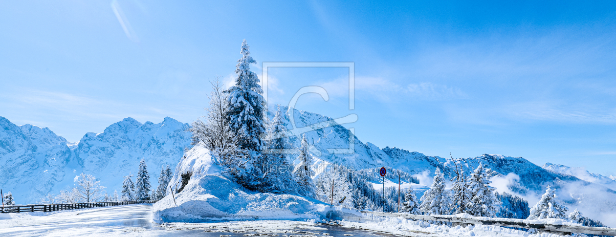 Bild-Nr.: 12795523 Wintertraum Rossfeldstraße erstellt von Amazone54