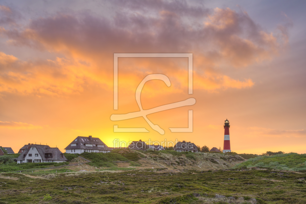 Bild-Nr.: 12799313 Sonnenaufgang in Hörnum auf Sylt erstellt von Michael Valjak