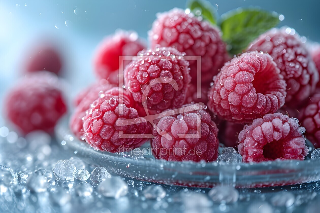 Bild-Nr.: 12800035 Himbeeren KI erstellt von Heike  Hultsch