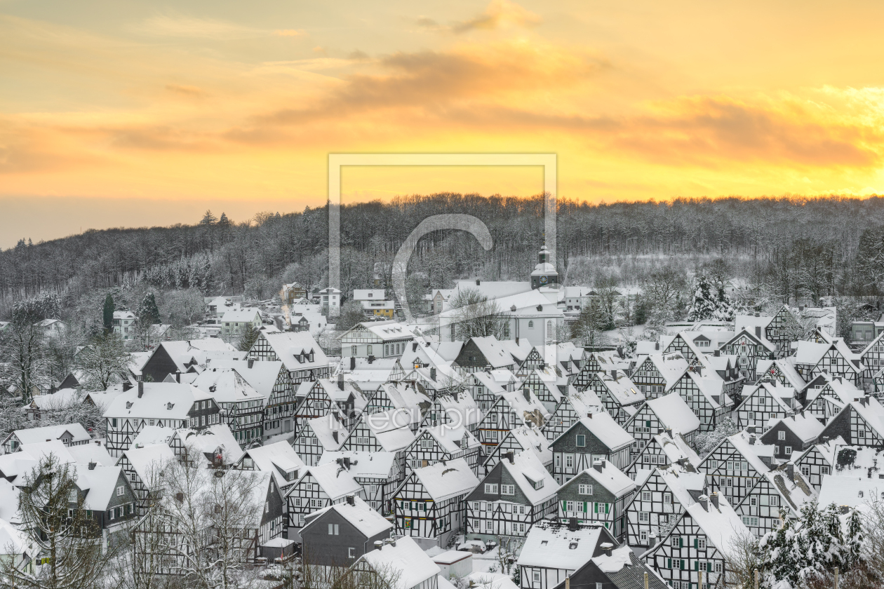 Bild-Nr.: 12800098 Winter in Freudenberg im Siegerland erstellt von Michael Valjak