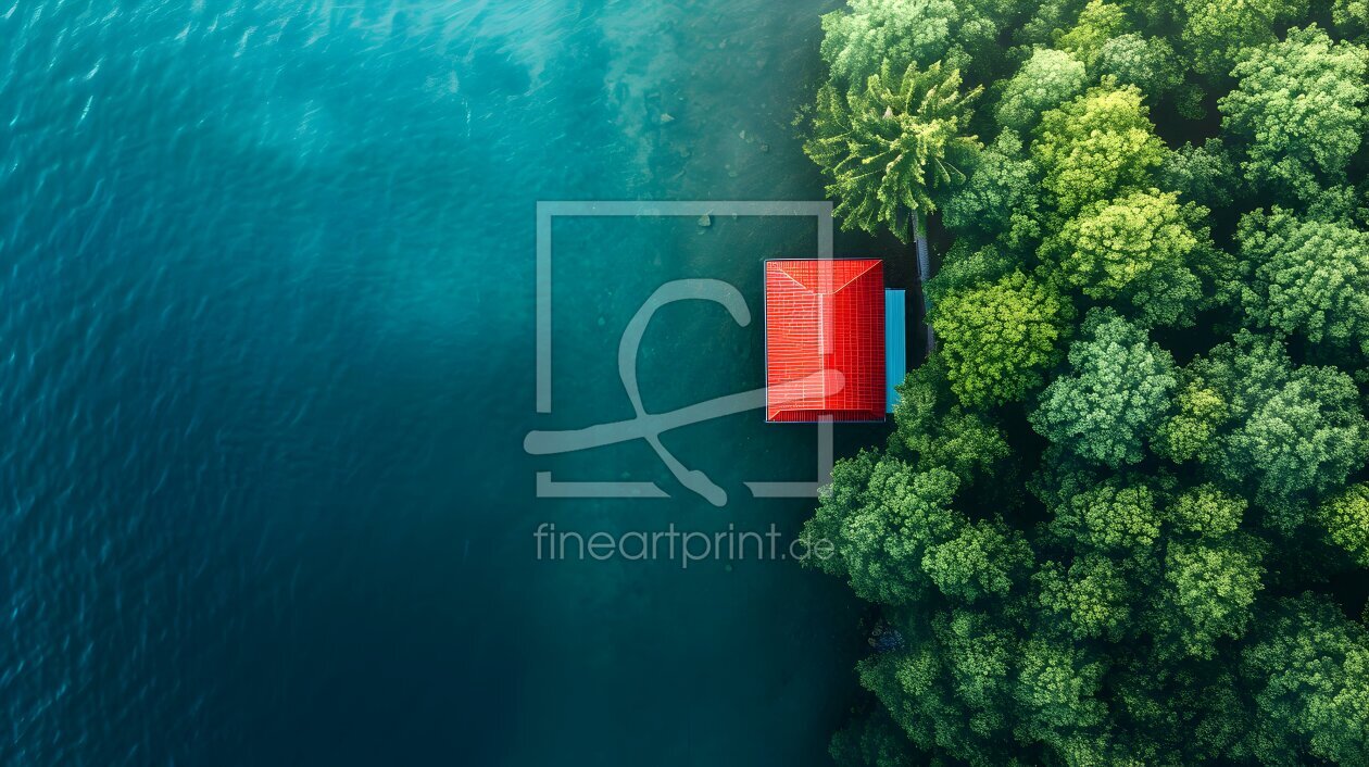 Bild-Nr.: 12800946 Das Sommerhaus ki erstellt von Heike  Hultsch