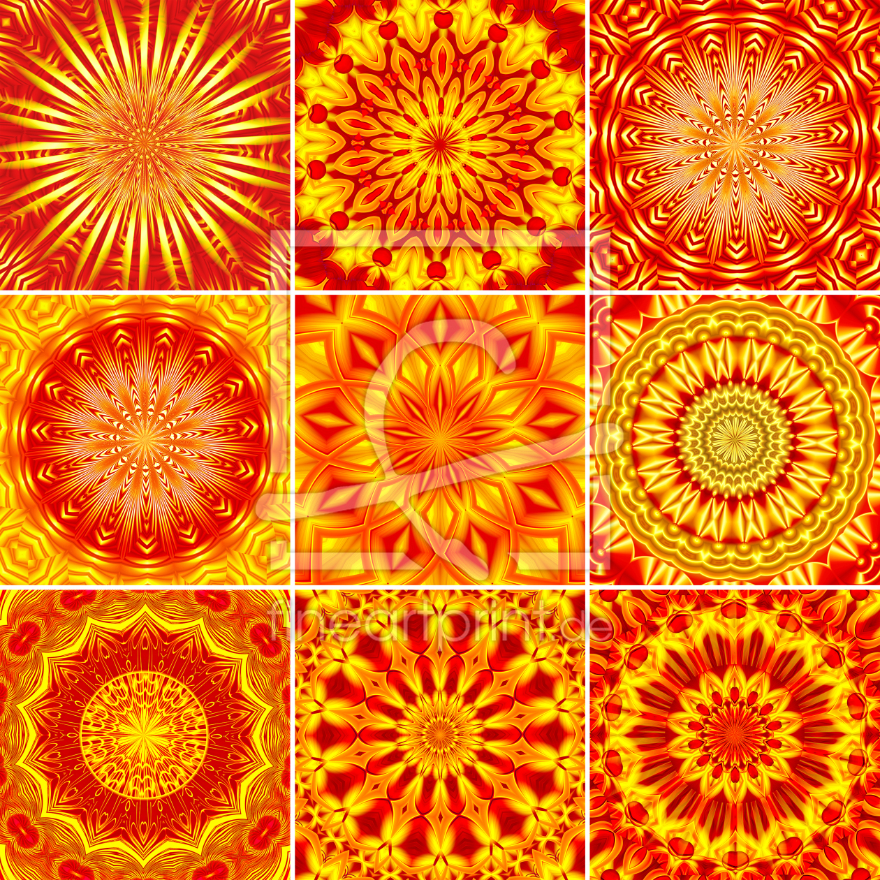 Bild-Nr.: 12817960 Mandala Collage erstellt von Atteloi