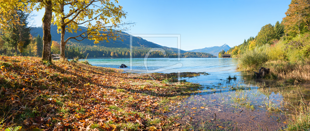 Bild-Nr.: 12818017 Herbst am Walchensee erstellt von SusaZoom
