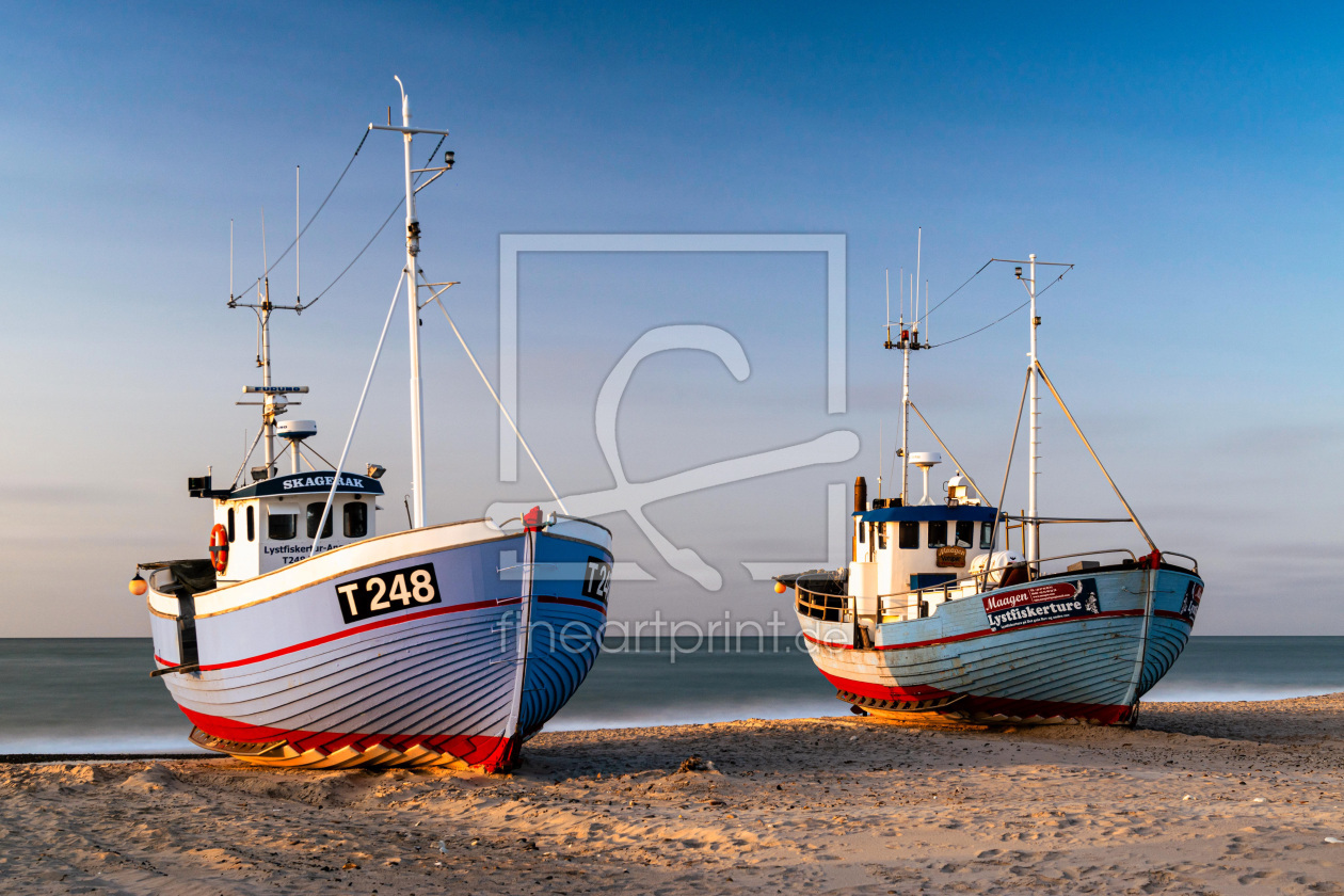 Bild-Nr.: 12818499 Fischkutter am Strand erstellt von Armin Redöhl