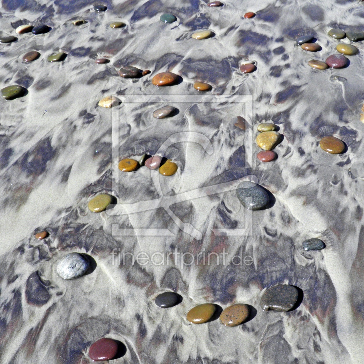 Bild-Nr.: 12818808 Kieselsteine am Strand erstellt von Schwob