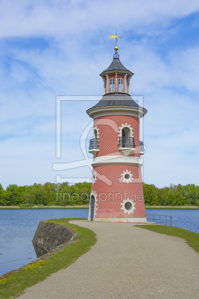 Bild-Nr.: 12820651 Leuchtturm von Moritzburg erstellt von Johann Pavelka