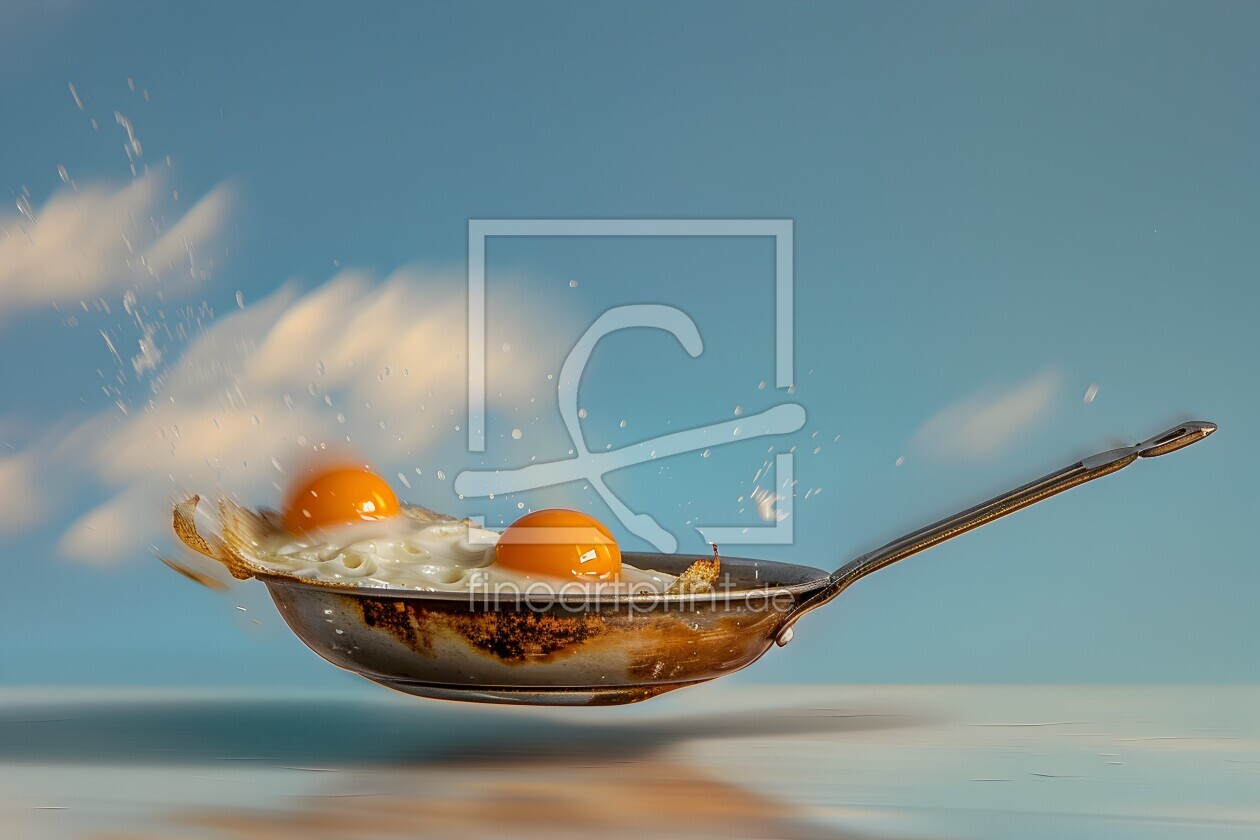 Bild-Nr.: 12824003 Bratpfannenverhältnis KI erstellt von Heike  Hultsch