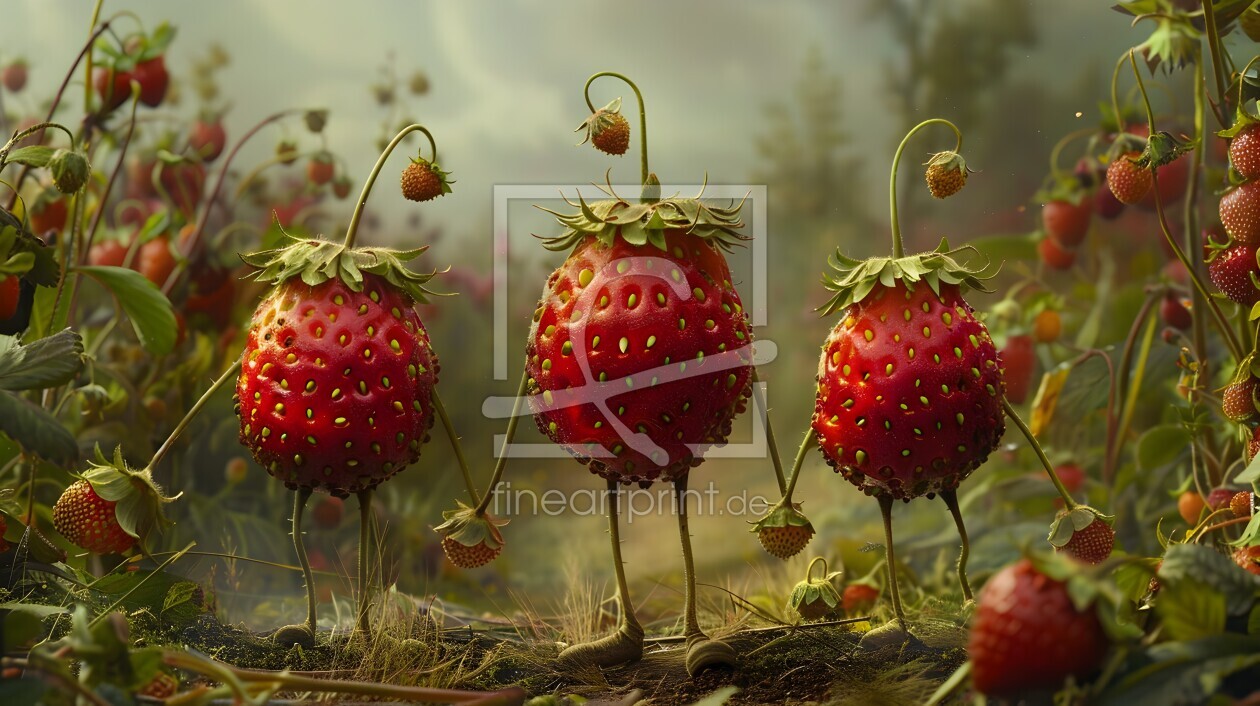 Bild-Nr.: 12824811 Erdbeeren Küchenbild erstellt von Heike  Hultsch