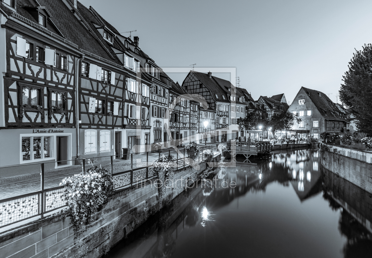 Bild-Nr.: 12829955 Klein Venedig in Colmar im Elsass bei Nacht  erstellt von dieterich