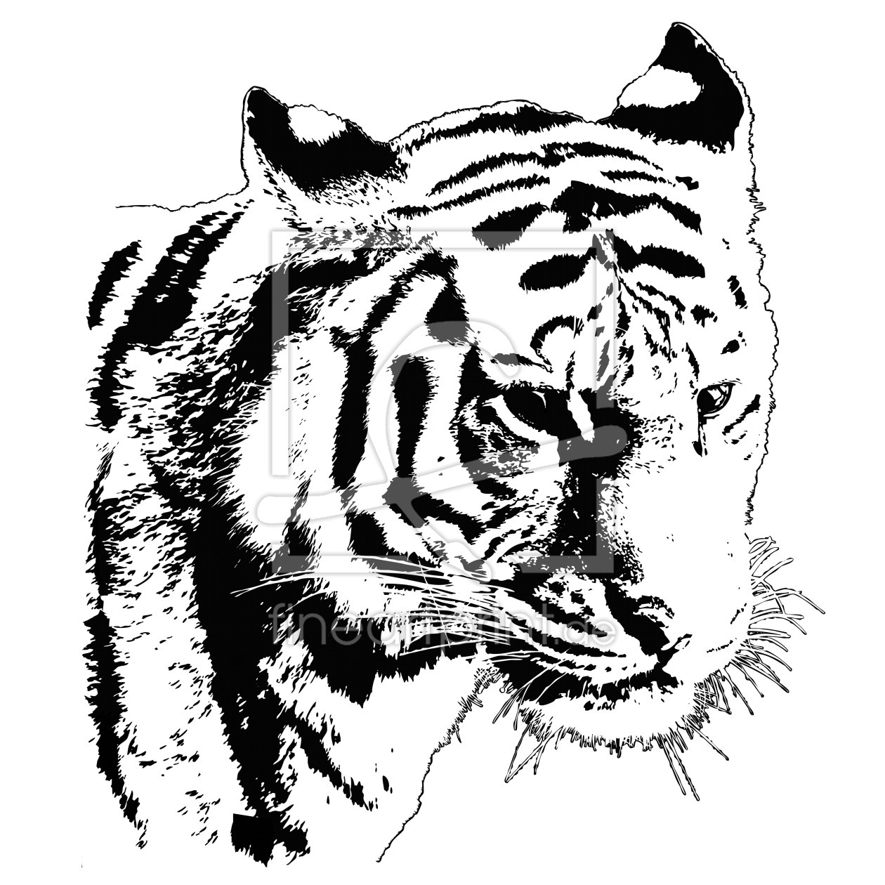 Bild-Nr.: 12830087 Tiger erstellt von AG-art