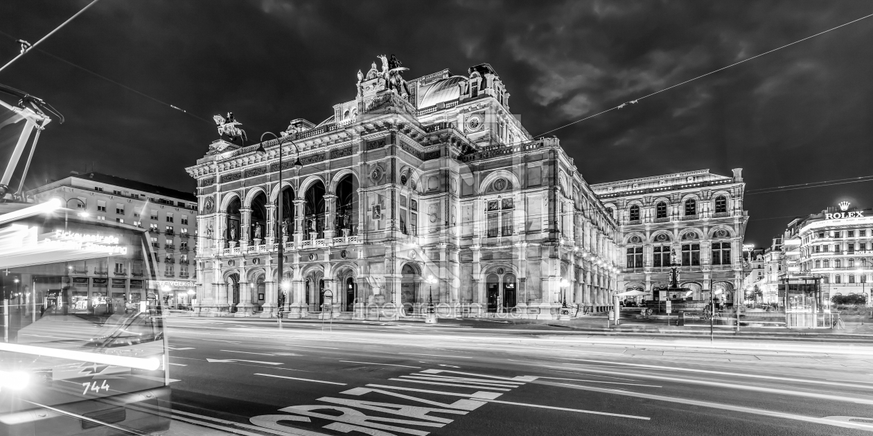 Bild-Nr.: 12834847 Wiener Staatsoper in Wien bei Nacht erstellt von dieterich