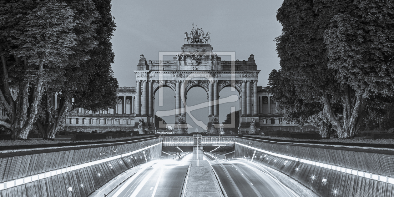 Bild-Nr.: 12834850 Parc du Cinquantenaire in Brüssel am Abend erstellt von dieterich