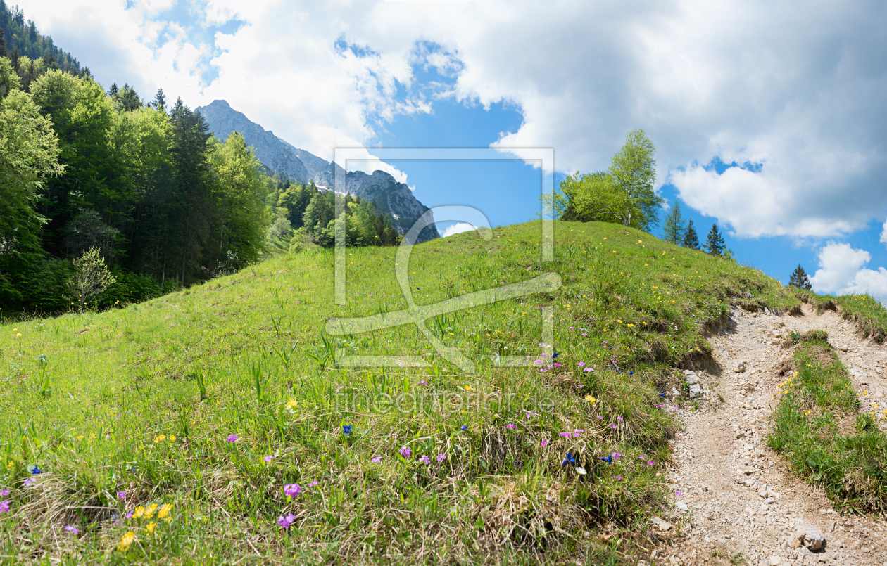 Bild-Nr.: 12834983 Frühlingslandschaft bei Mittenwald erstellt von SusaZoom