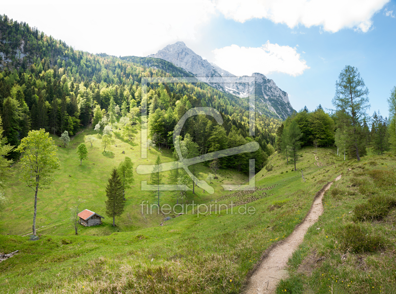 Bild-Nr.: 12834984 Wanderweg am Ferchensee Mittenwald erstellt von SusaZoom