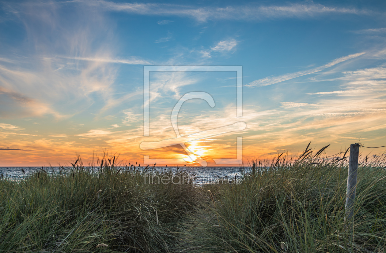 Bild-Nr.: 12839527 Farbenfroher Sonnenuntergang  erstellt von Ursula Reins