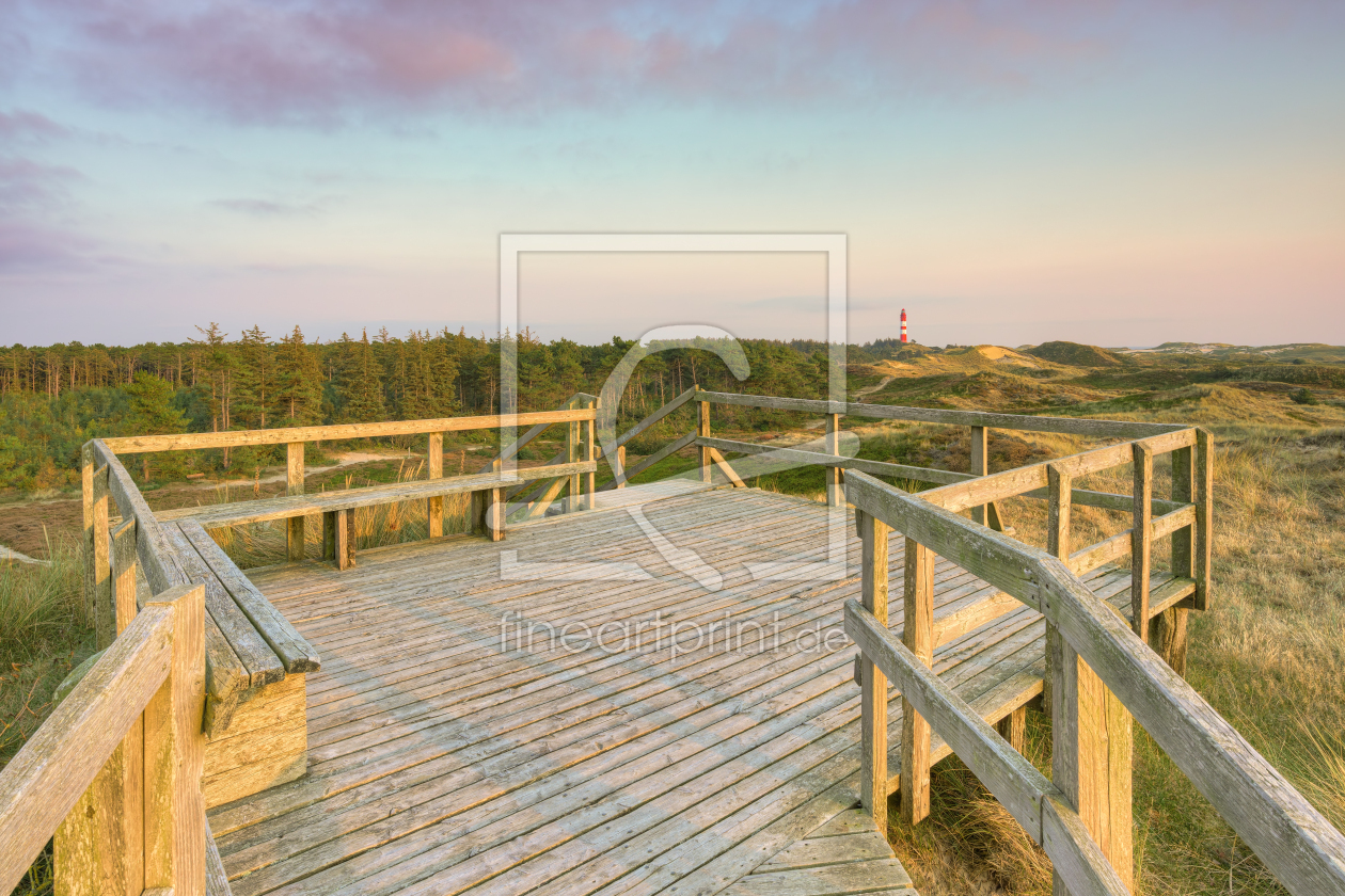 Bild-Nr.: 12849753 Aussichtsplattform auf Amrum Blick zum Leuchtturm erstellt von Michael Valjak