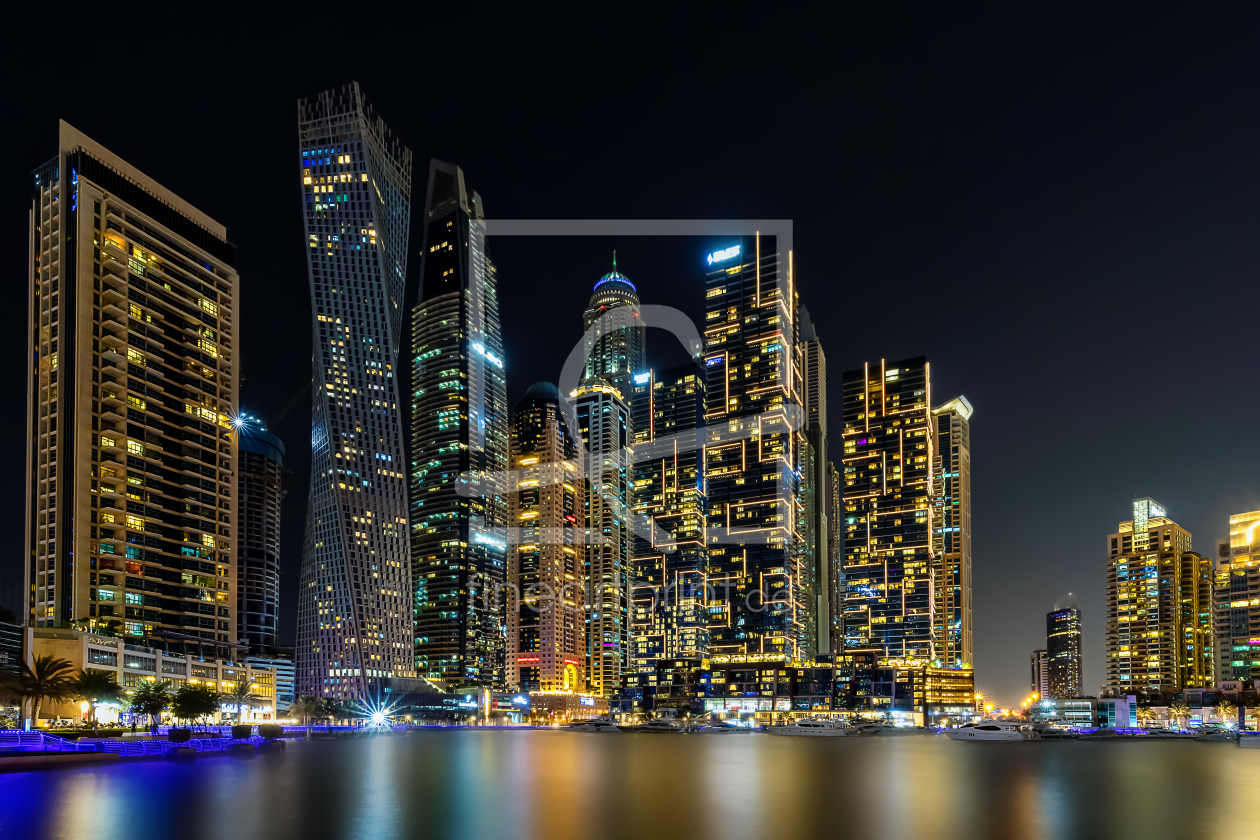 Bild-Nr.: 12865824 Dubai Marina - at night erstellt von uh-Photography