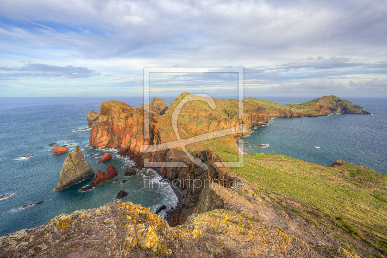 Bild-Nr.: 12870936 Ponta de Sao Lourenco Madeira im Abendlicht erstellt von Michael Valjak