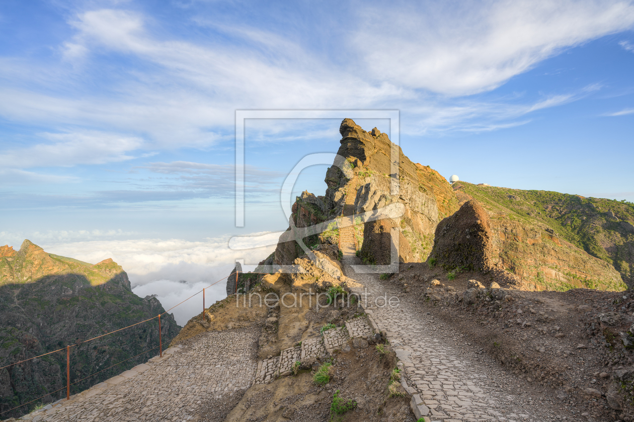 Bild-Nr.: 12870940 Madeira Himmelsleiter und Pico do Arieiro erstellt von Michael Valjak