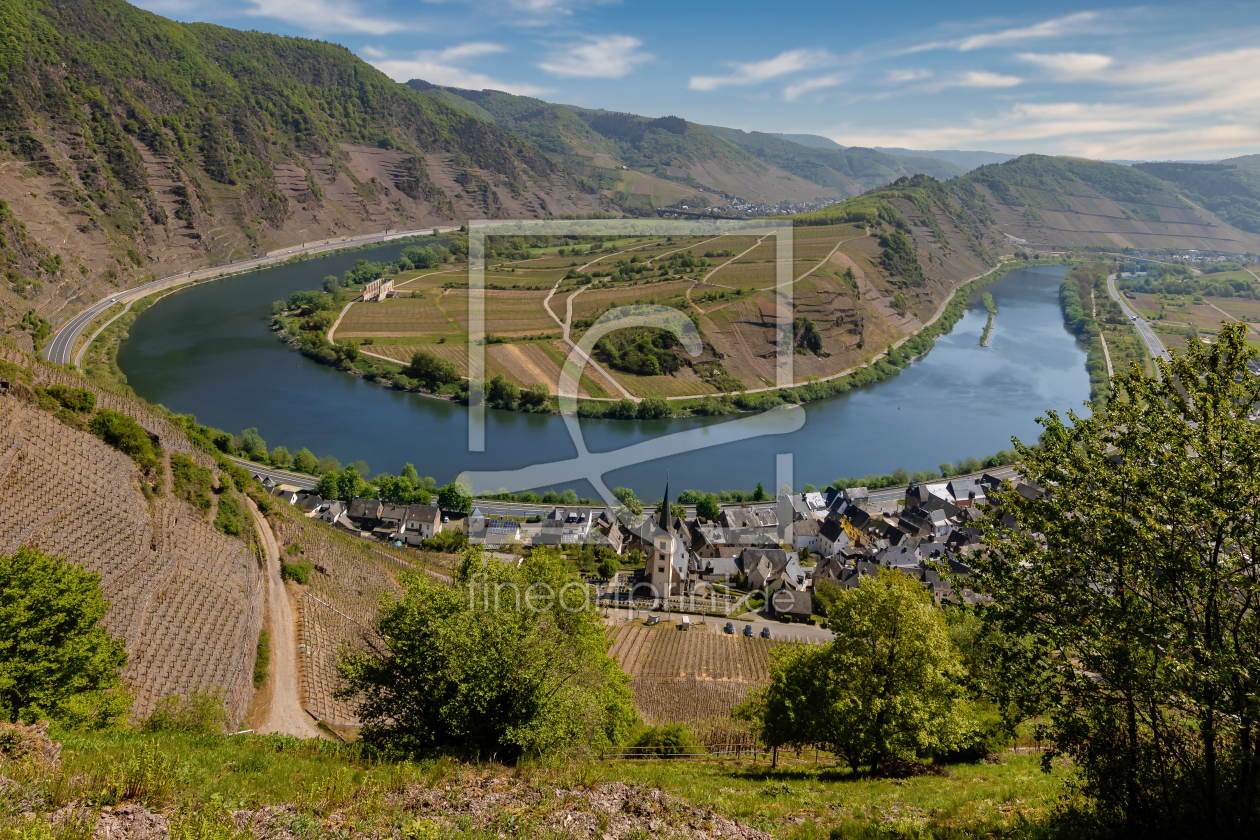 Bild-Nr.: 12875671 Moselschleife bei Bremm  - Region Calmont  erstellt von uh-Photography