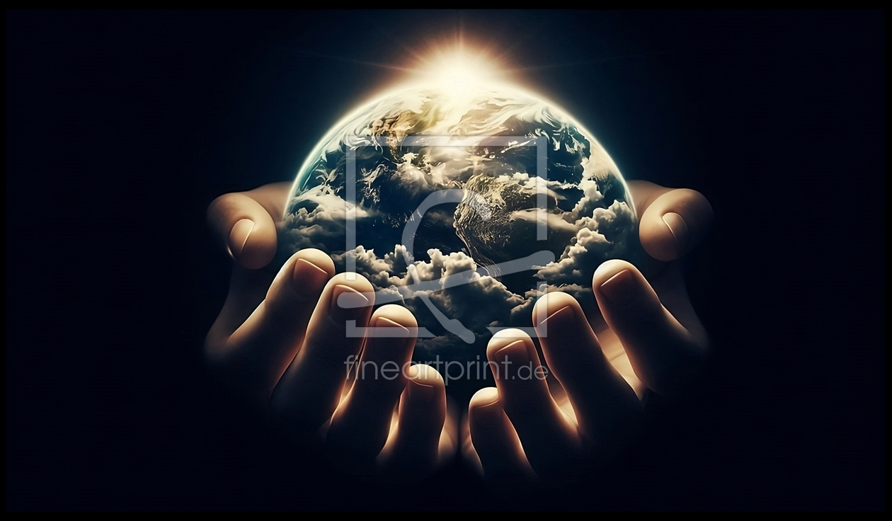 Bild-Nr.: 12877527 Ich schütze meine Welt KI erstellt von Claudia Claudia Burlager