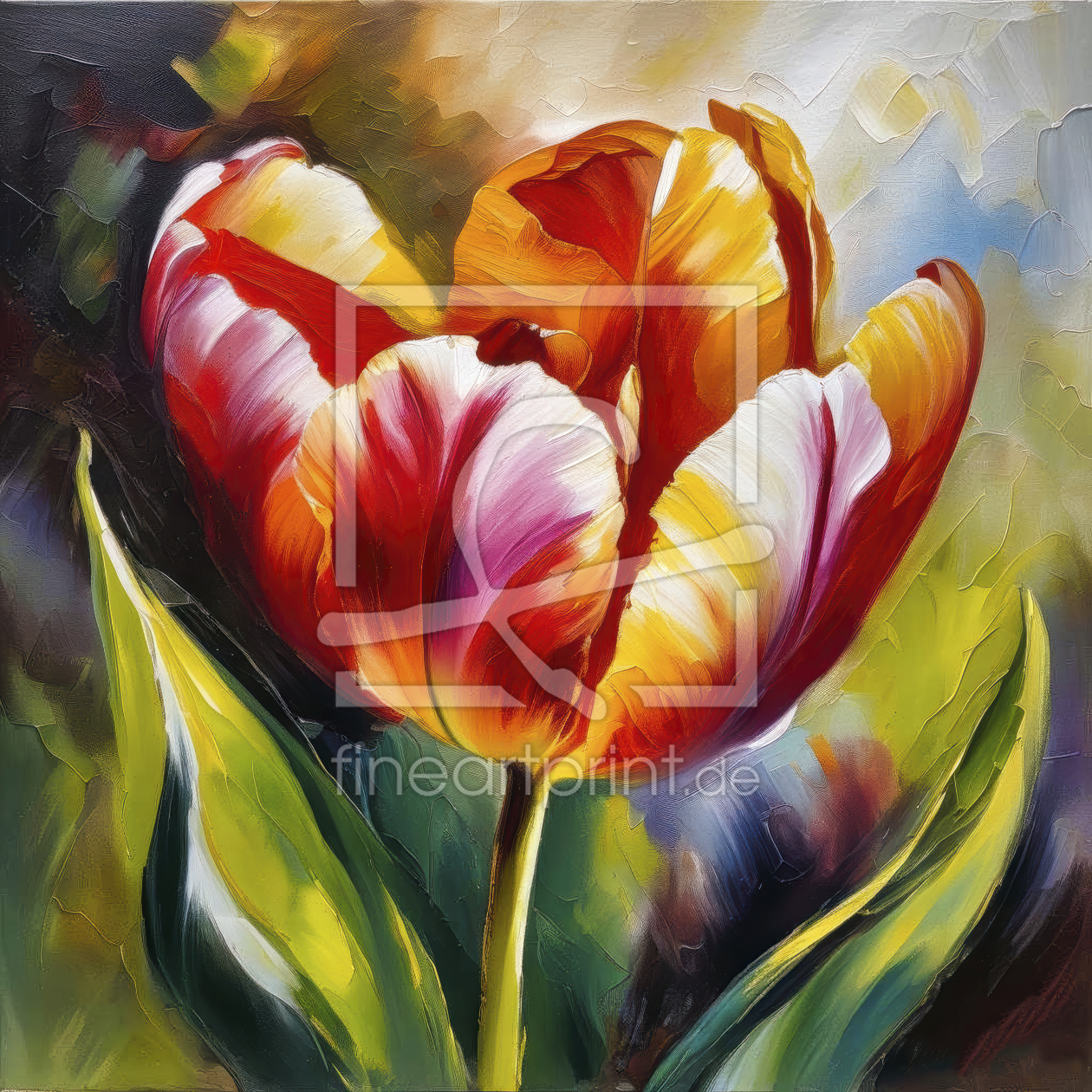 Bild-Nr.: 12887561 Simply Tulipan KI erstellt von XYRIUS