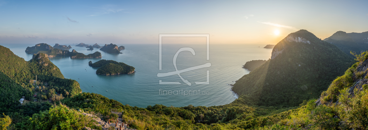 Bild-Nr.: 12890389 Sonnenaufgang im Ang Thong Nationalpark erstellt von eyetronic