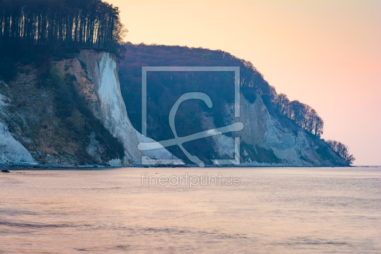 Bild-Nr.: 12890396 Kreideküste auf Insel Rügen am Abend erstellt von Martin Martin Wasilewski