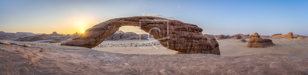 Bild-Nr.: 12890452 Rainbow Arch Panorama bei Sonnenuntergang erstellt von eyetronic