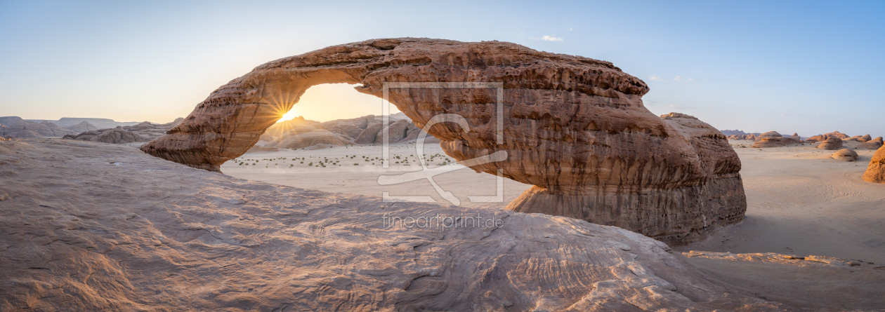 Bild-Nr.: 12890501 Rainbow Arch in al-Ula Saudi Arabien erstellt von eyetronic