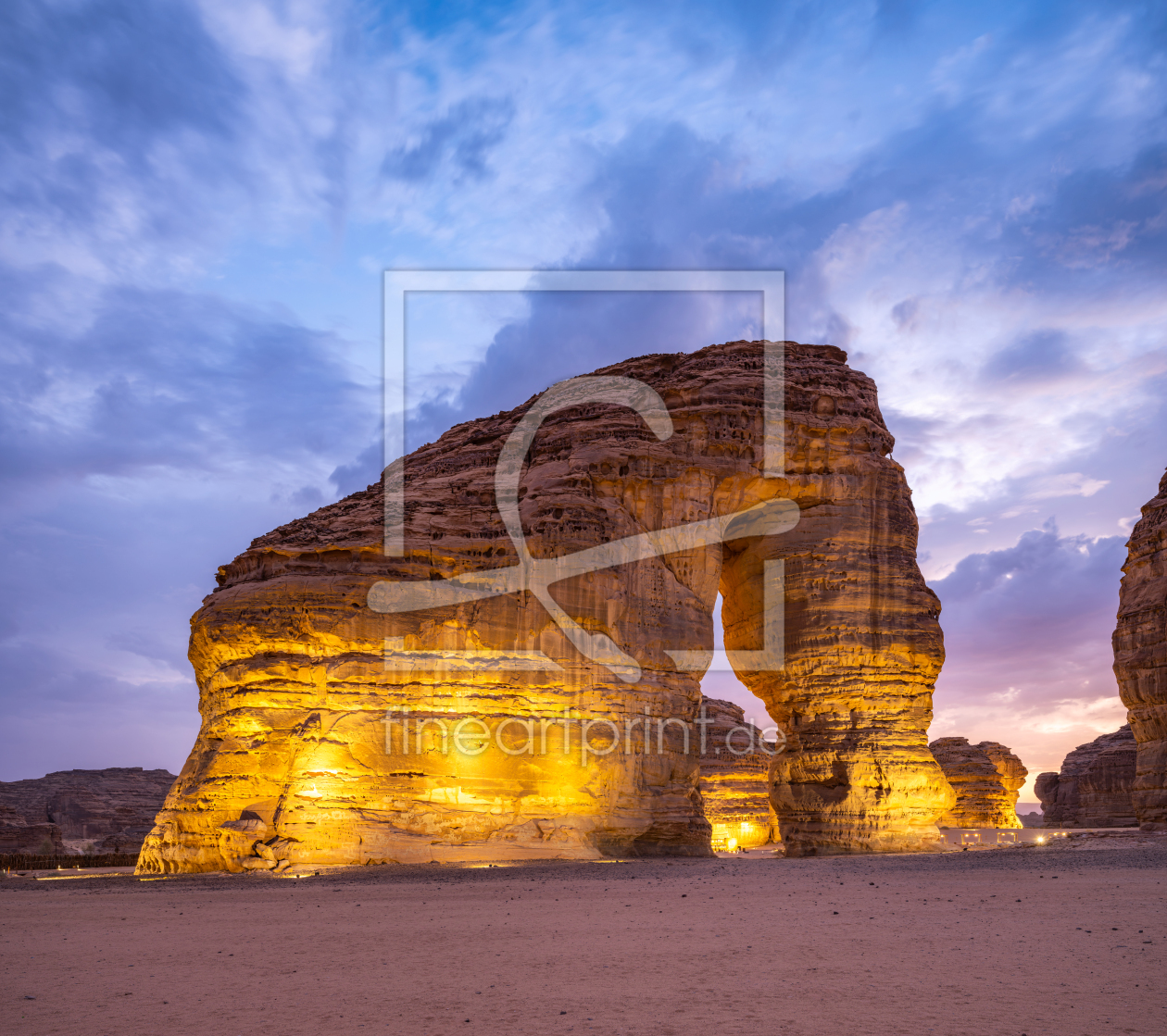 Bild-Nr.: 12890546 Elephant Rock bei Sonnenuntergang erstellt von eyetronic