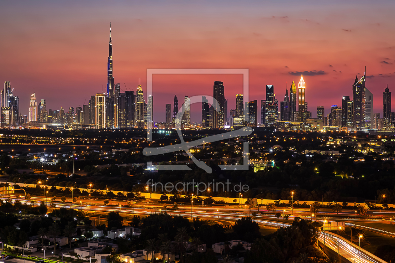 Bild-Nr.: 12890932 Panorama Dubai - Skyline erstellt von uh-Photography