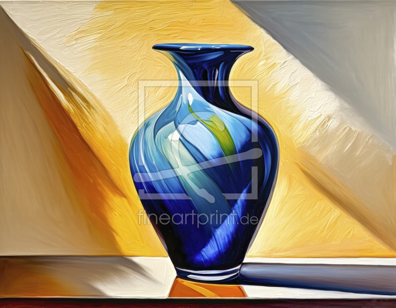 Bild-Nr.: 12891132 Blaue Vase KI erstellt von XYRIUS