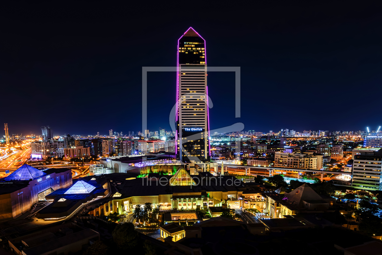 Bild-Nr.: 12891335 Panorama Dubai - Skyline The Obelisk erstellt von uh-Photography